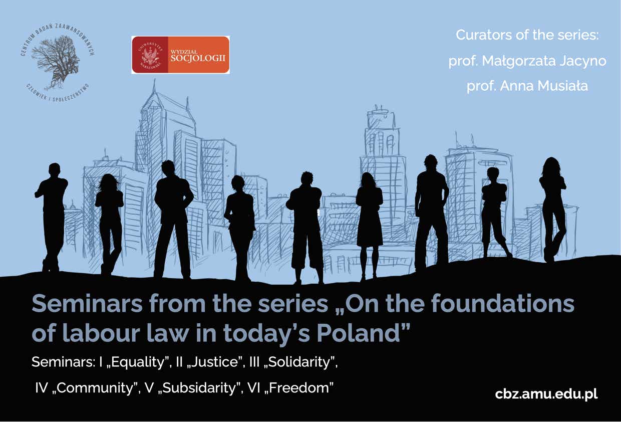 Debata "Kto nam to ułożył? O Prawie Pracy w dzisiejszej Polsce" plakat