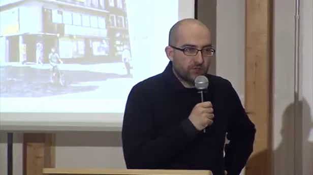 Rafał Jakubowicz lecturing