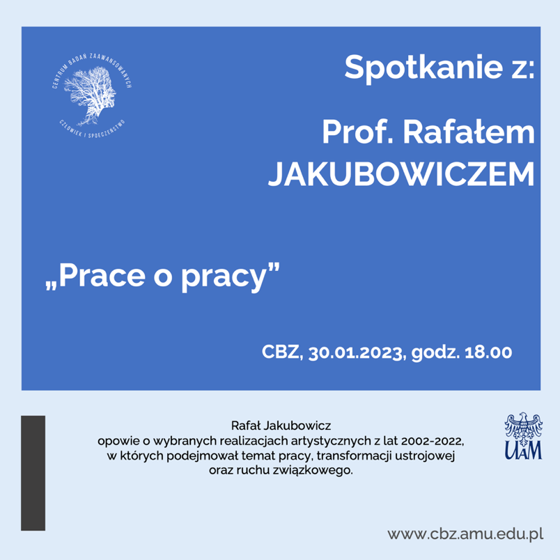 Seminaria z cyklu "O fundamentach prawa pracy w dziejszej Polsce - poster